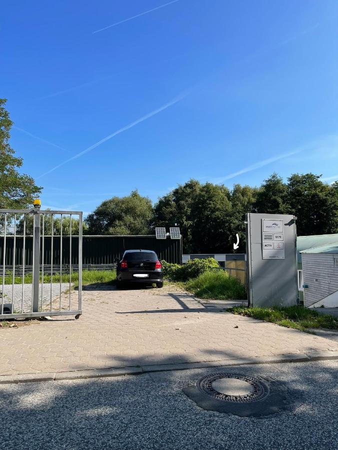 80Qm Privates Hausboot In Hamburg-Mitte 호텔 외부 사진